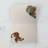 Cartes Pour Fêtes Annuelles Tigres du destin dans les étoiles (Intérieur)