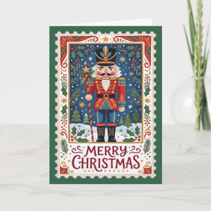 Cartes Pour Fêtes Annuelles Timbre de Noël Casse-Noisette Vintage