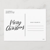 Cartes Pour Fêtes Annuelles Tinsel dans un Tangle Funny Chien Photo Noël (Dos)