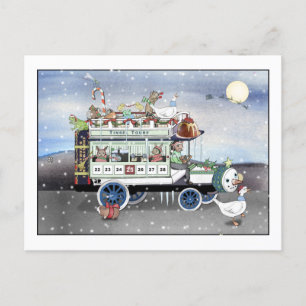 Cartes Pour Fêtes Annuelles Tinsel Tours