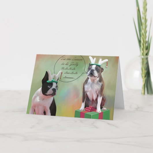 Cartes Pour Fêtes Annuelles Tis la saison… (Devant)