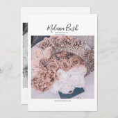 Cartes Pour Fêtes Annuelles titre du corps canadien (Devant / Derrière)