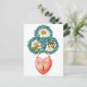 Cartes Pour Fêtes Annuelles To My Valentine Key To My Heart (Debout devant)