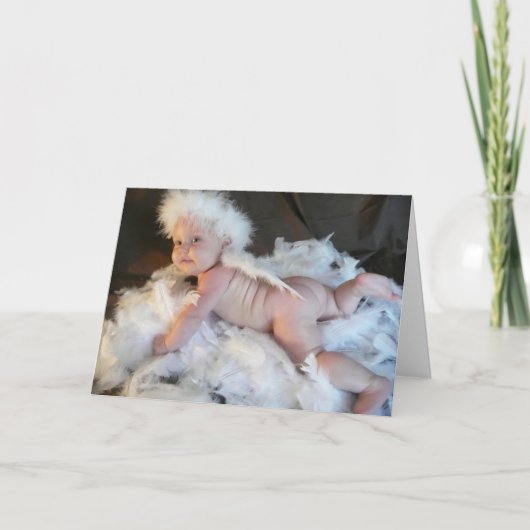 Cartes Pour Fêtes Annuelles Tombé du ciel (Devant)