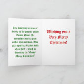 Cartes Pour Fêtes Annuelles Tomte Nisse, aka père noël (Intérieur)