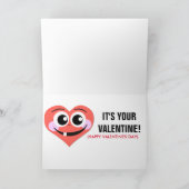 Cartes Pour Fêtes Annuelles Ton secret Valentine (Intérieur)