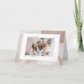 Cartes Pour Fêtes Annuelles Tons mauve et Parties scintillant Accents Photo No (Devant)