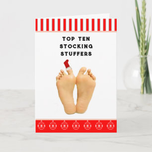 Cartes Pour Fêtes Annuelles Top Dix Remplisseurs de Chaussettes