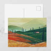 Cartes Pour Fêtes Annuelles Toscane (Devant / Derrière)