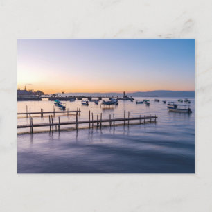 Cartes Pour Fêtes Annuelles tôt le matin pittoresque lac à chapala mexico