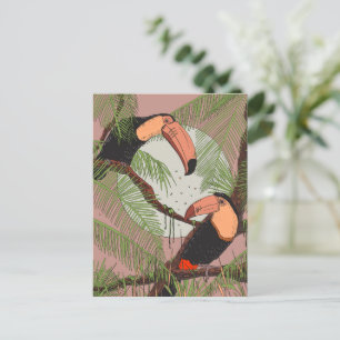 Cartes Pour Fêtes Annuelles Toucans Vintage