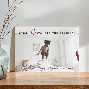 Cartes Pour Fêtes Annuelles Toujours à la maison Funny Happy Holidays Photo