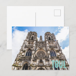 Cartes Pour Fêtes Annuelles Toul St Etienne Cathédrale France cadeau