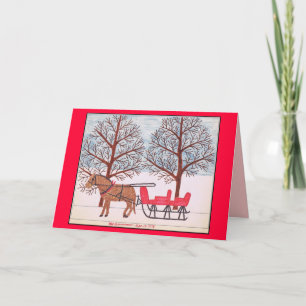 Cartes Pour Fêtes Annuelles Tour 9-19-1978 de Sleigh