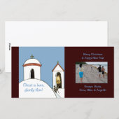 Cartes Pour Fêtes Annuelles Tour Bell (Devant / Derrière)