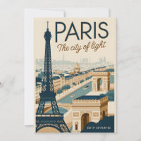 Tour Eiffel vintage Paris France Voyage Rétro