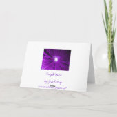 Cartes Pour Fêtes Annuelles Tourbillon de Valentine (Dos)