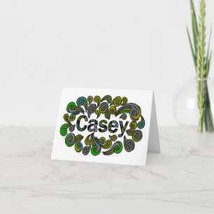 Cartes Pour Fêtes Annuelles Tourbillonnant Bonne Pâques pour Casey