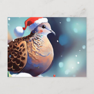Cartes Pour Fêtes Annuelles Tourterelle de Noël Dove 2