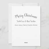 Cartes Pour Fêtes Annuelles Tous les cadeaux de Noël enrobés (Dos)