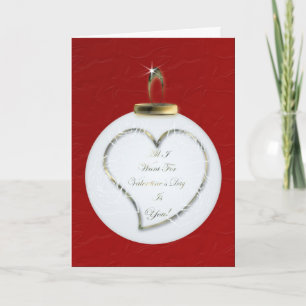 Cartes Pour Fêtes Annuelles Tout ce que je veux pour la Saint Valentin