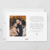 Cartes Pour Fêtes Annuelles Tout Est Bright Script Typographie Photo Holiday C (Dos)