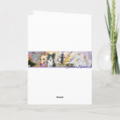 Cartes Pour Fêtes Annuelles Tout est brillant chien Border Collie (Dos)