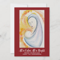 Tout est calme, Tout est lumineux, Vierge et Enfan