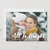 Cartes Pour Fêtes Annuelles Tout est joyeux Noël (Devant)