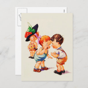 Cartes Pour Fêtes Annuelles Tout est question d'Amour. Art vintage