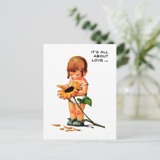 Cartes Pour Fêtes Annuelles Tout est question d'amour. Saint Valentin d'art vi (Debout devant)