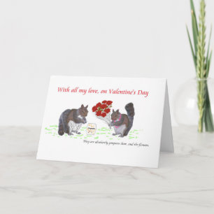 Cartes Pour Fêtes Annuelles Tout mon amour Valetine's Day