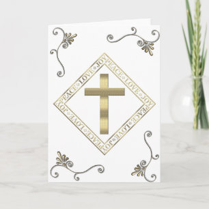 Cartes Pour Fêtes Annuelles Tout Occation Peace & Joy