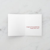 Cartes Pour Fêtes Annuelles Tout peut arriver (Intérieur)