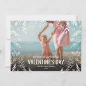 Cartes Pour Fêtes Annuelles Toute notre amour Botanique Superposition Photo Va (Devant)