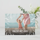 Cartes Pour Fêtes Annuelles Toute notre amour Botanique Superposition Photo Va (Debout devant)