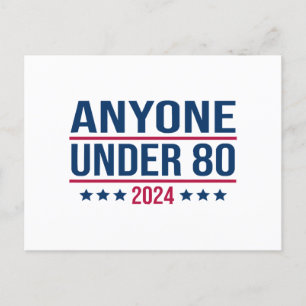 Cartes Pour Fêtes Annuelles Toute Personne De Moins De 80 Ans 2024 Drôle Prési