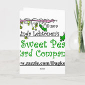 CARTES POUR FÊTES ANNUELLES TOUTES LES OCCASIONS SALUER STYLE DE PLAGE (Dos)