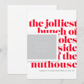 Cartes Pour Fêtes Annuelles Tradition du Bunch le plus joli (Devant / Derrière)