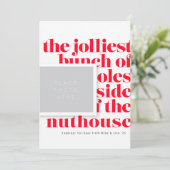 Cartes Pour Fêtes Annuelles Tradition du Bunch le plus joli (Debout devant)