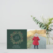 Cartes Pour Fêtes Annuelles Tradition joyeuse (Debout devant)