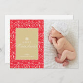 Cartes Pour Fêtes Annuelles Traditions de Noël (Devant / Derrière)