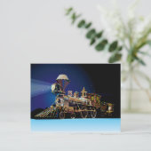 Cartes Pour Fêtes Annuelles Train de Noël (Debout devant)