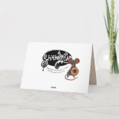 Cartes Pour Fêtes Annuelles Train de vacances Merry Mouse (Dos)