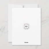 Cartes Pour Fêtes Annuelles Traîner avec toi (Dos)