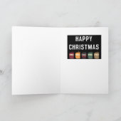 Cartes Pour Fêtes Annuelles Tram de Noël (Intérieur)
