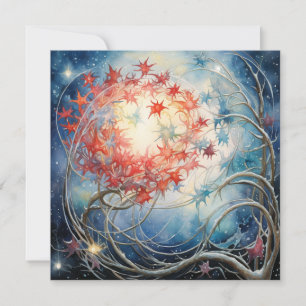 Cartes Pour Fêtes Annuelles Tranquility in Festive Joy