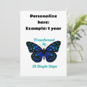 Cartes Pour Fêtes Annuelles Transformé par 12 étapes simples, AA, NA, Al-Anon (Debout devant)