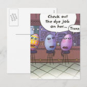 Cartes Pour Fêtes Annuelles Travail de teinture de Pâques (Devant / Derrière)