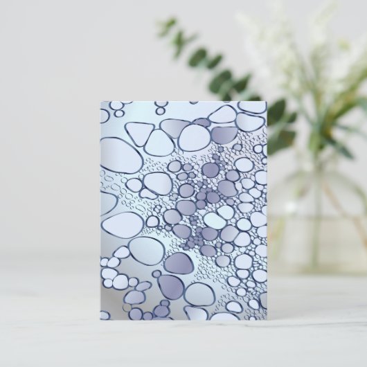 Cartes Pour Fêtes Annuelles Travail numérique Abstrait 6 (Debout devant)